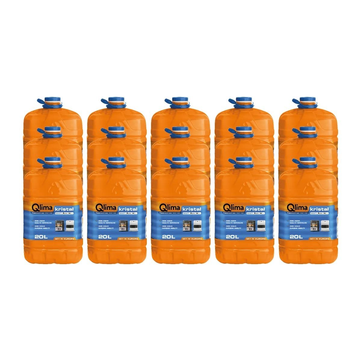 Pétrole liquide QLIMA Kristal 15x20l, 300 l